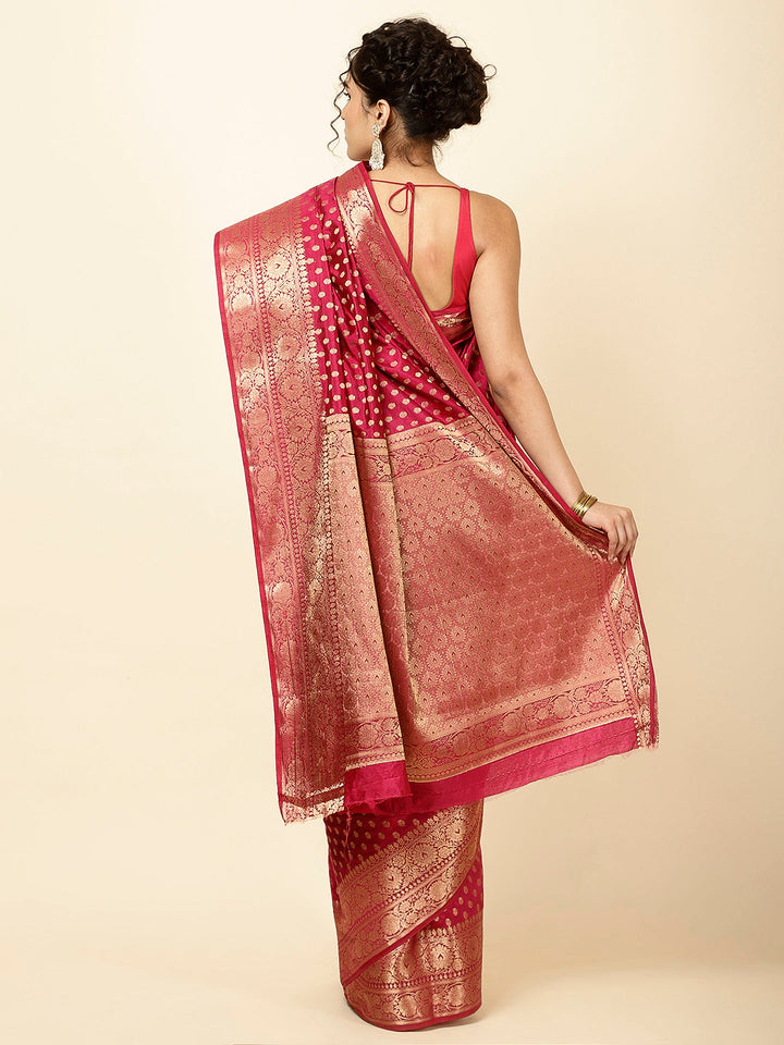 Zari Border Woven Handloom Saree