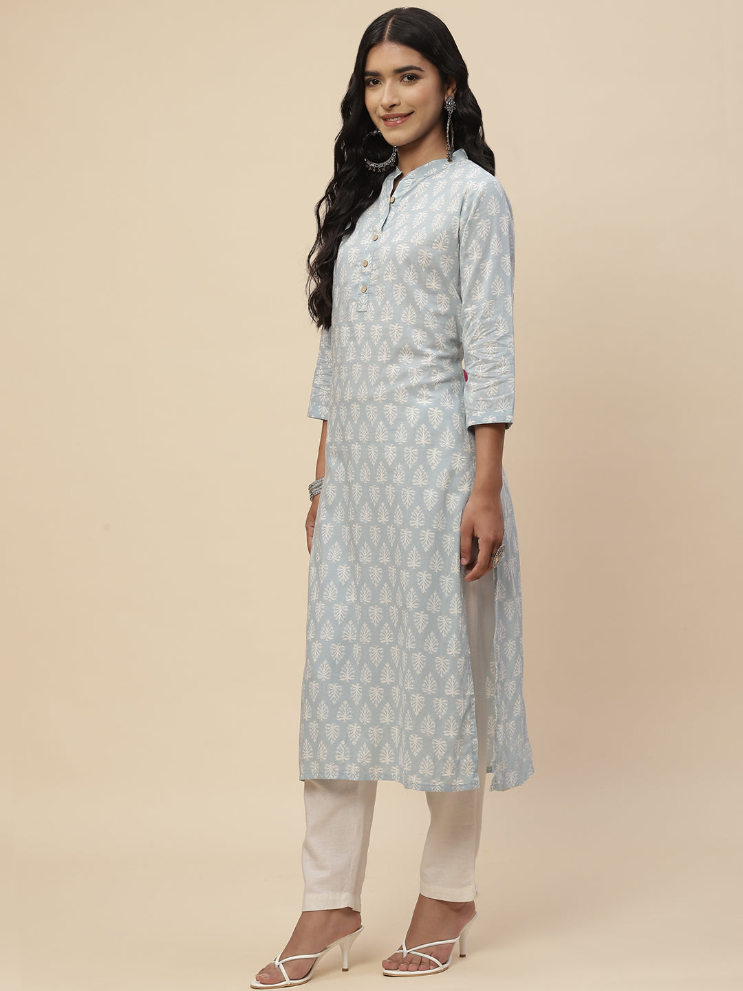 Printed Cotton Kurta