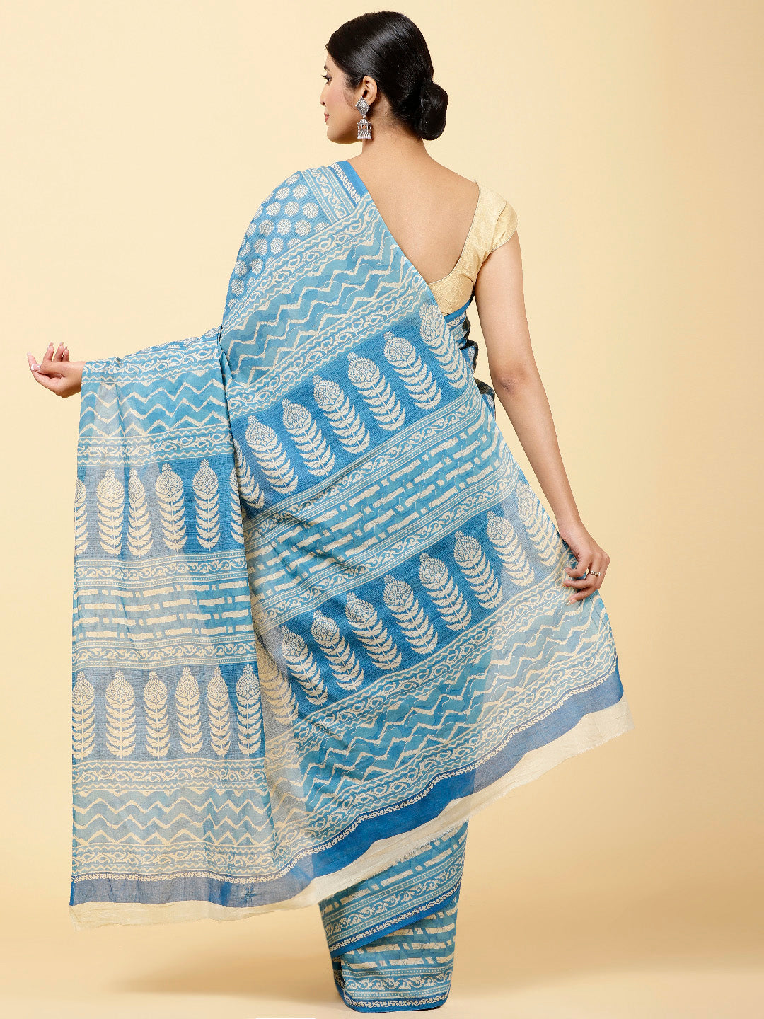 Printed Cotton Saree