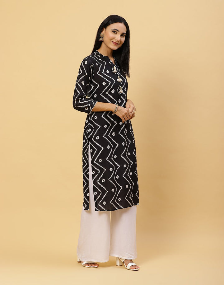 Printed Cotton Muslin Kurti