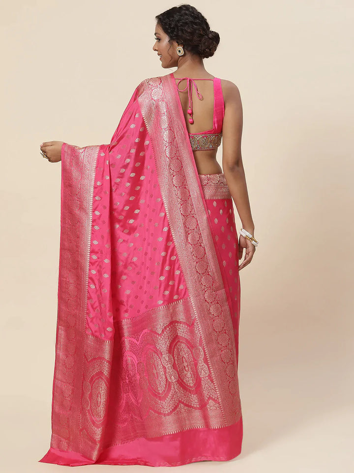 Zari Booti Handloom Woven Saree