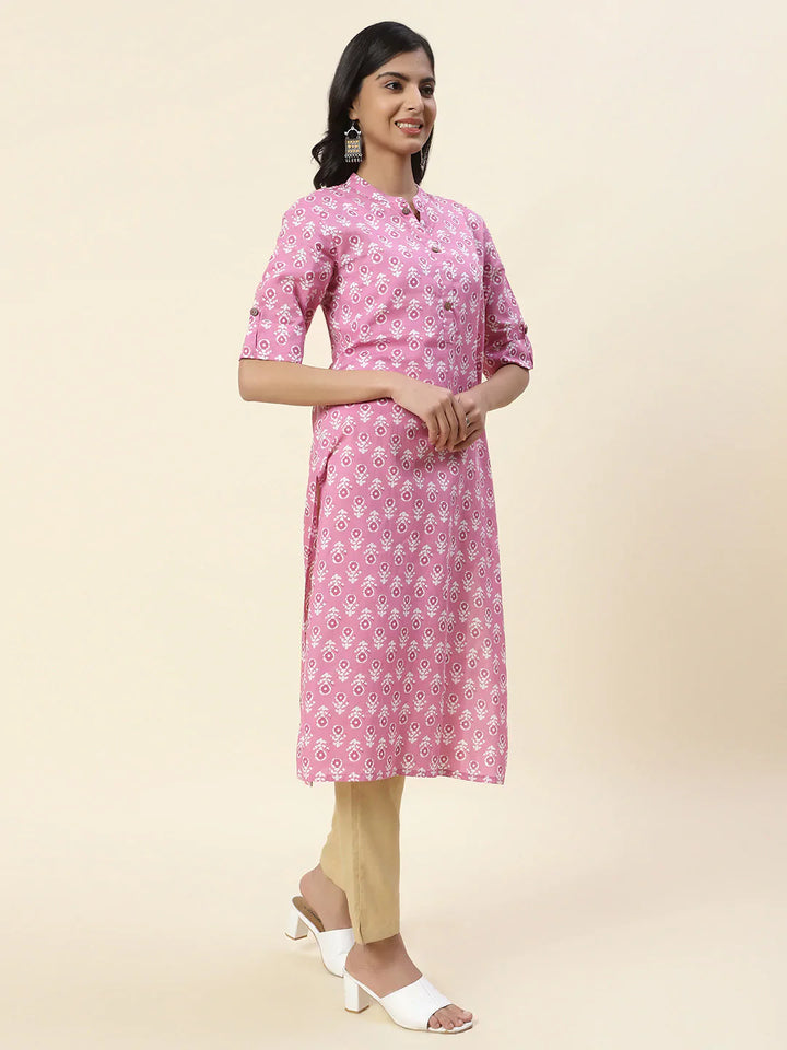Printed Cotton Kurta