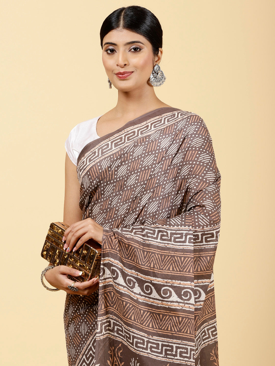 Printed Cotton Saree