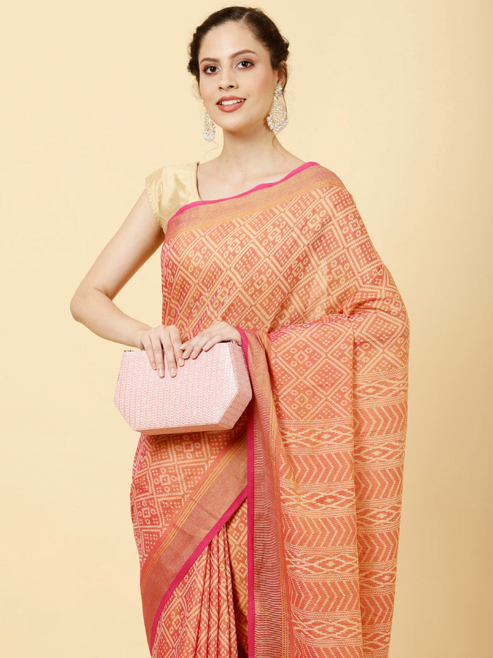 Printed Cotton Saree
