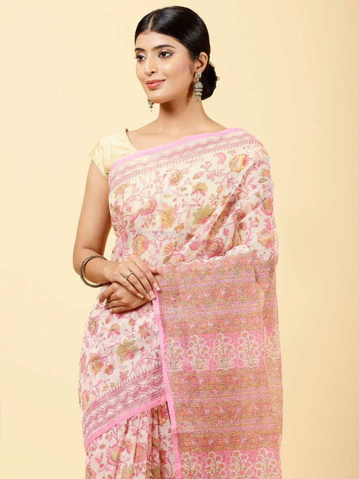 Printed Cotton Saree