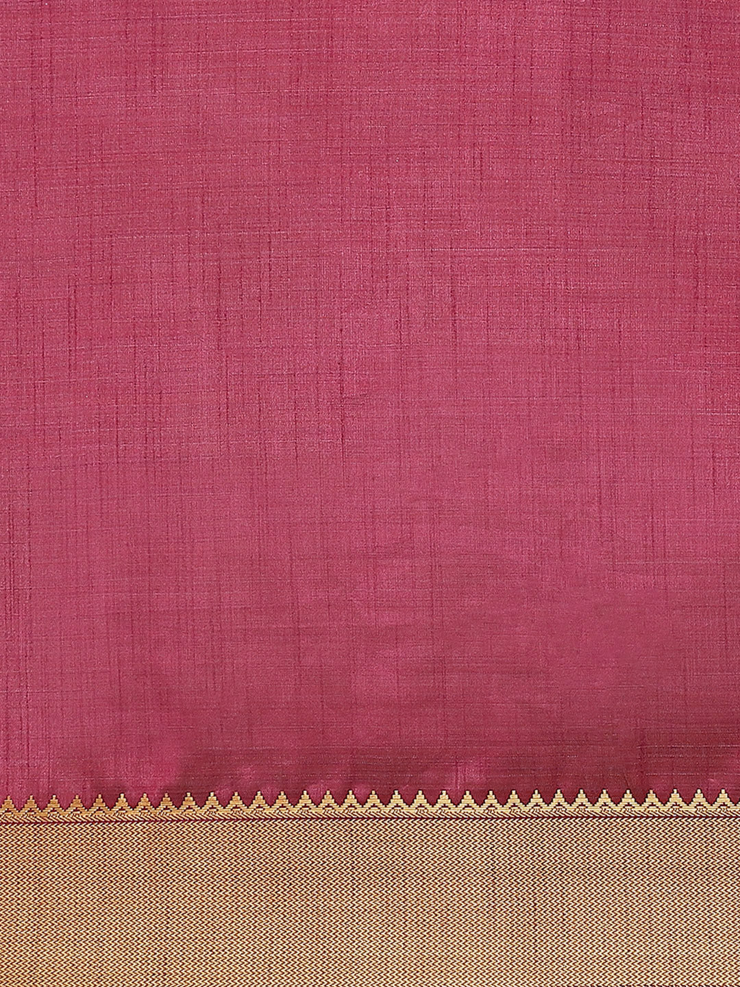 Plain Zari Border Art Handloom Woven Saree