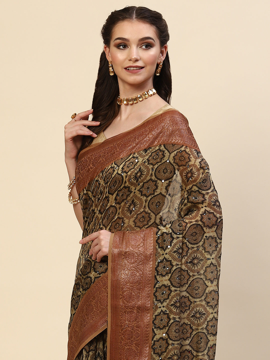 Printed Cotton Saree