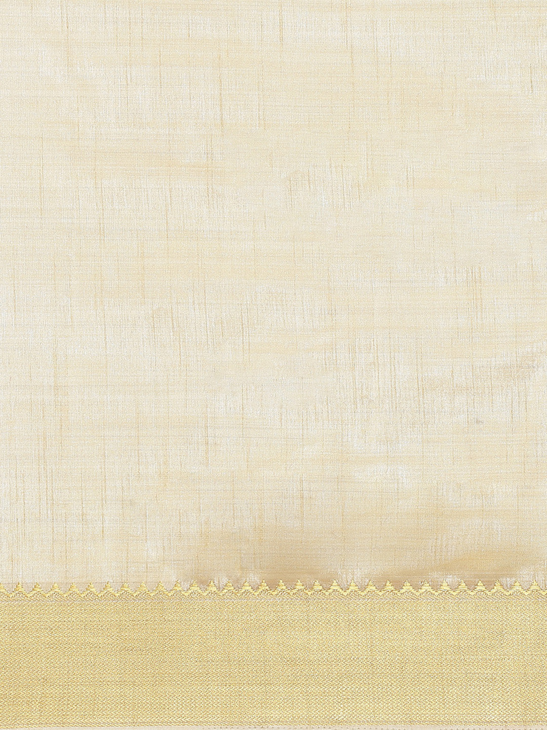 Plain Zari Border Art Handloom Woven Saree