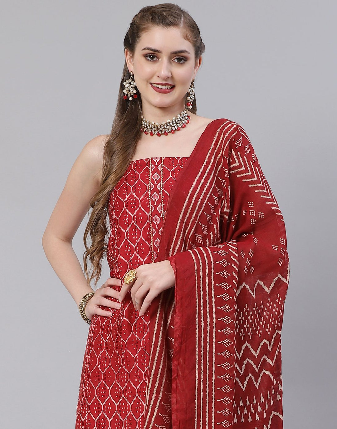 Cotton Printed Suit Set