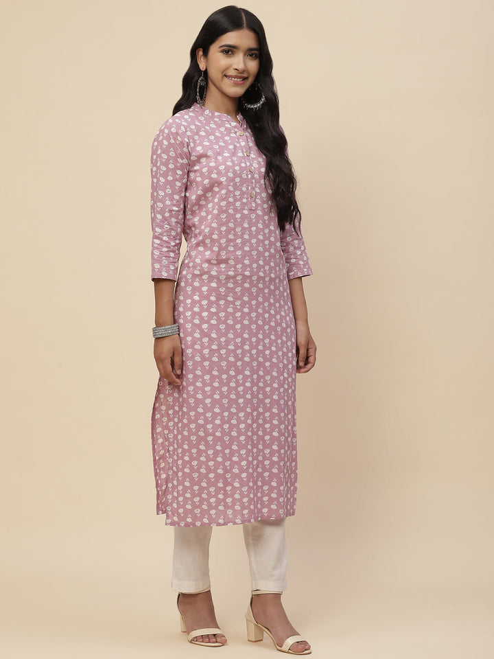 Printed Cotton Kurta