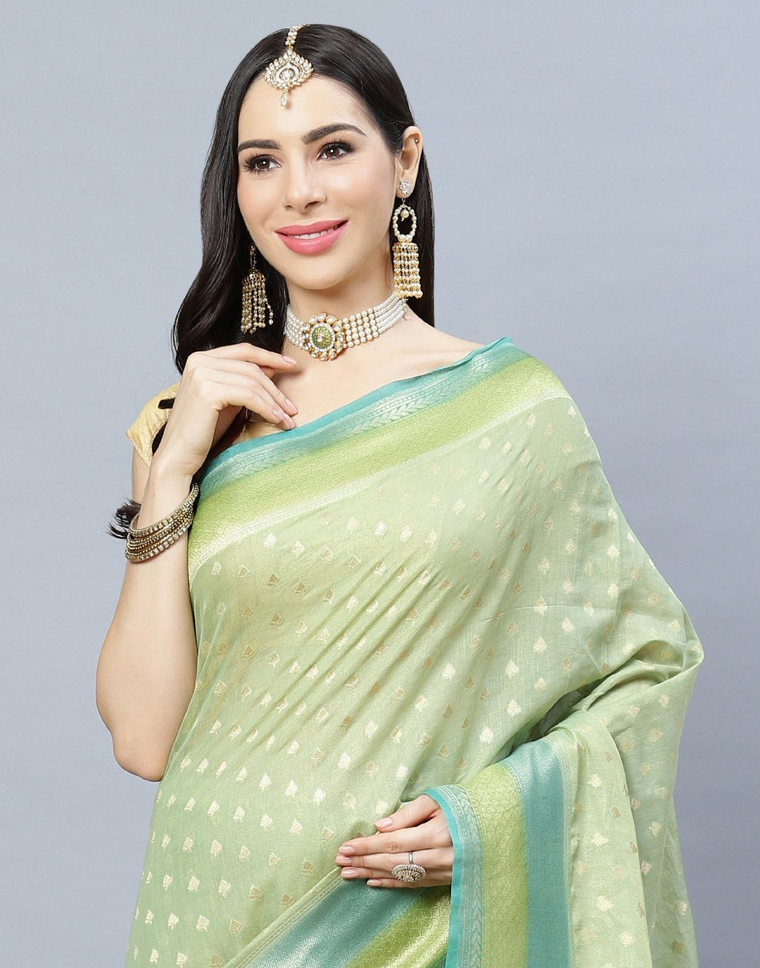 Woven Tisu Saree