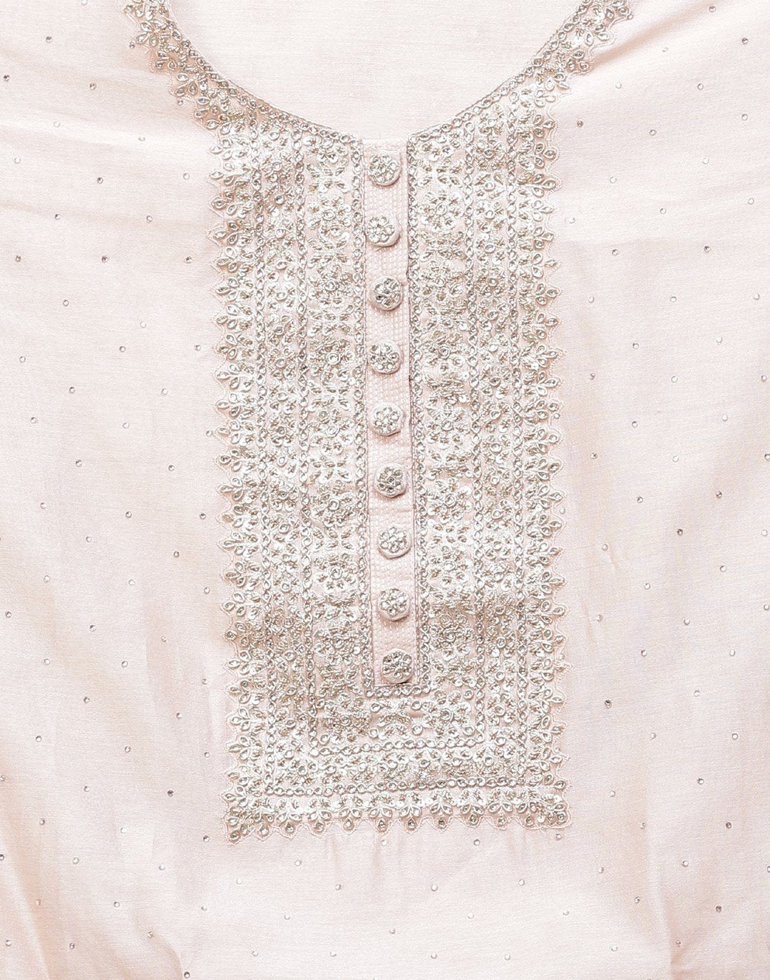 Embroidered Organza Kora Suit Piece