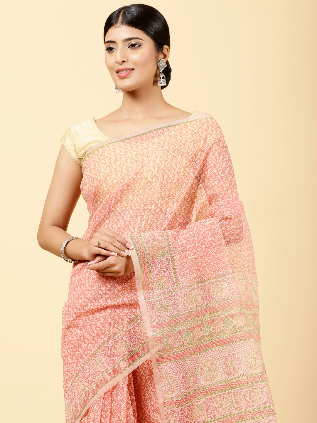Printed Cotton Saree