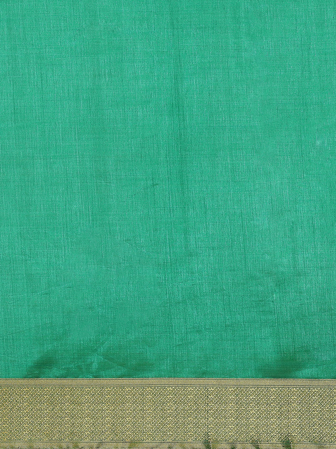 Plain Zari Border Art Handloom Woven Saree