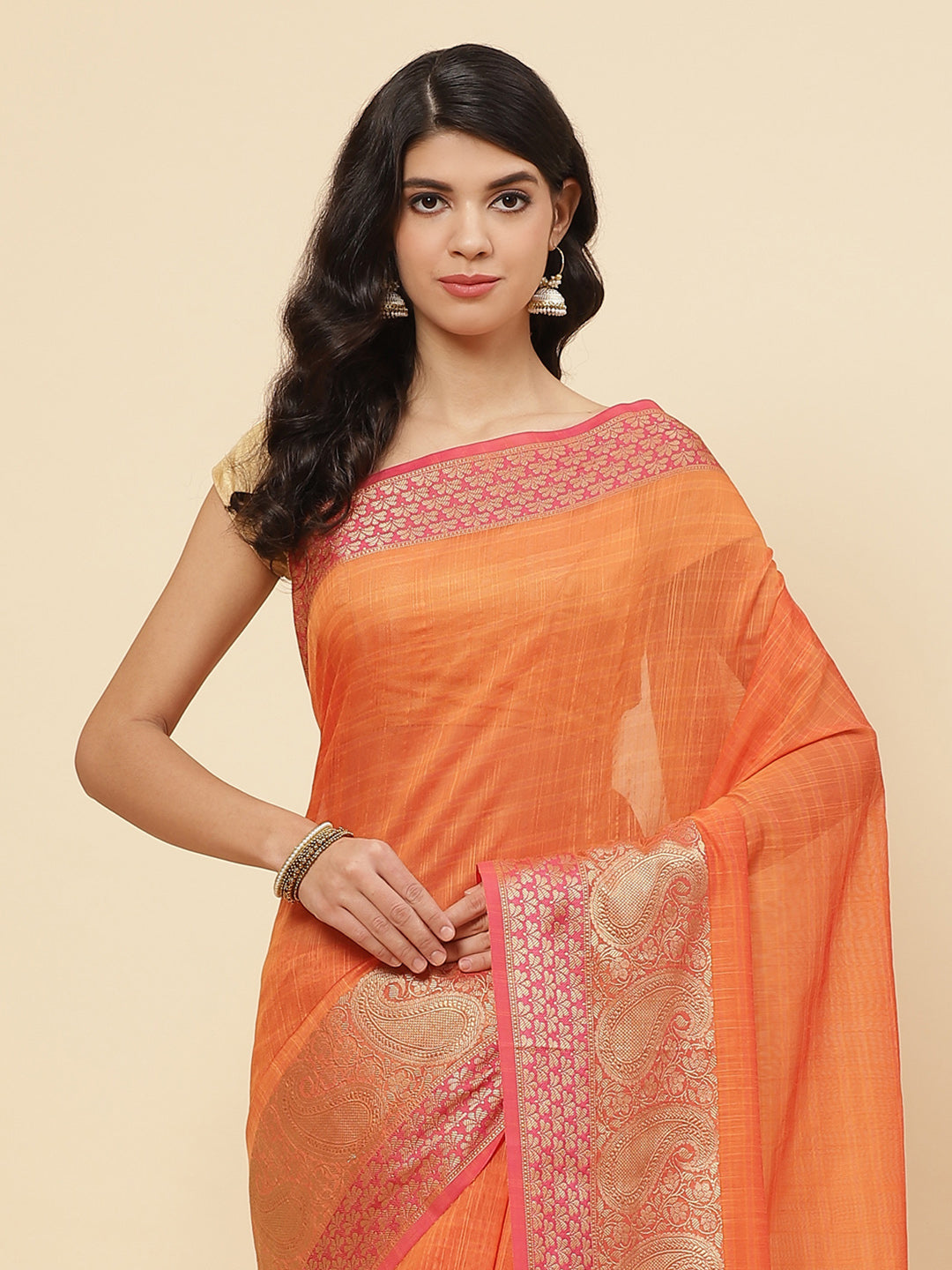 Cotton Wovn Saree
