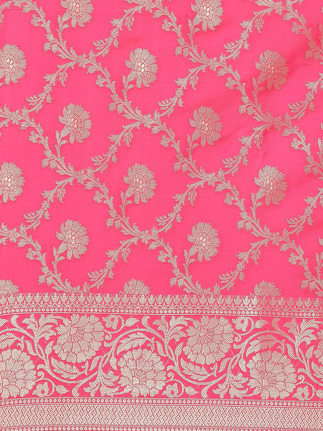 Cotton Saree with Zari Jaal