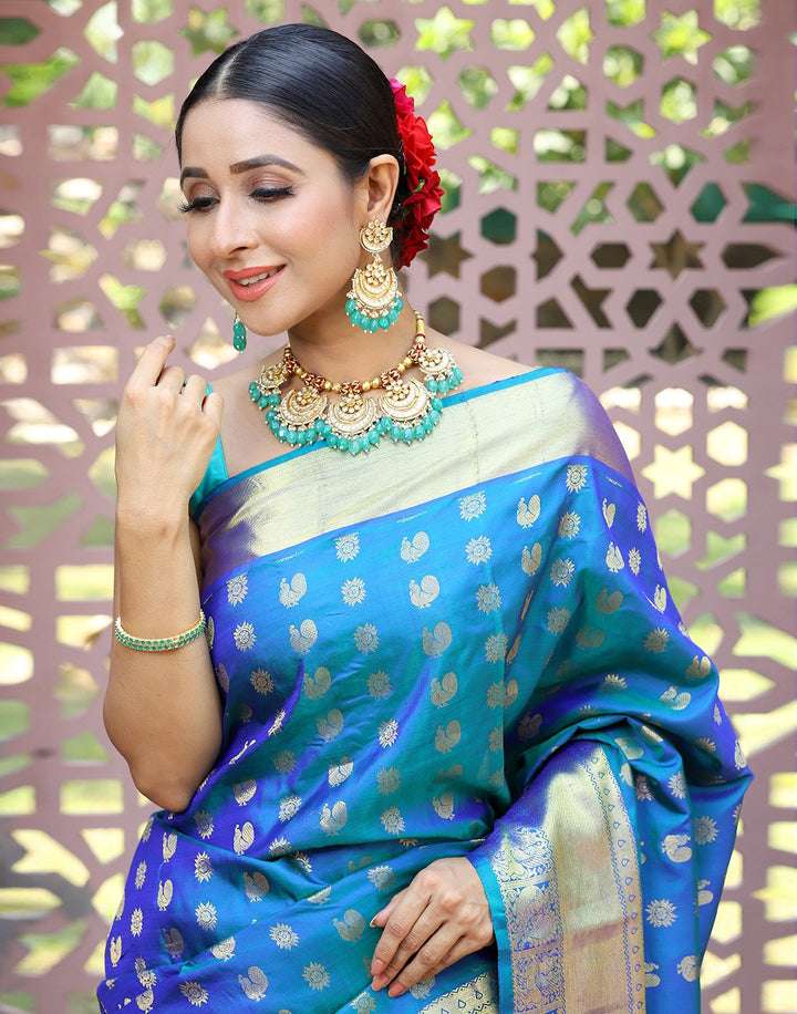 MBZ Meena Bazaar-KANJIVARAM SILK SAREE