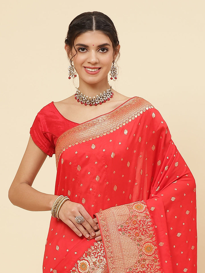 Banarasi Saree with Stone Booti