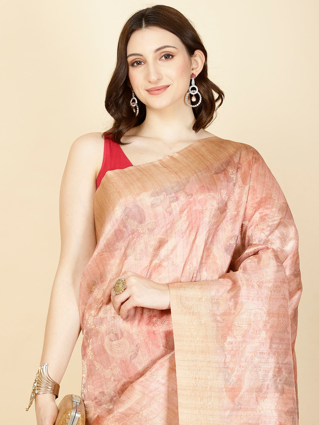 Paisley Woven Handloom Saree