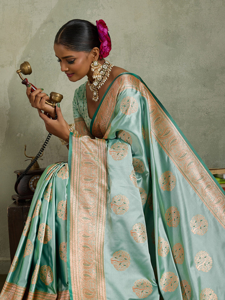 Woven Design Art Silk Saree