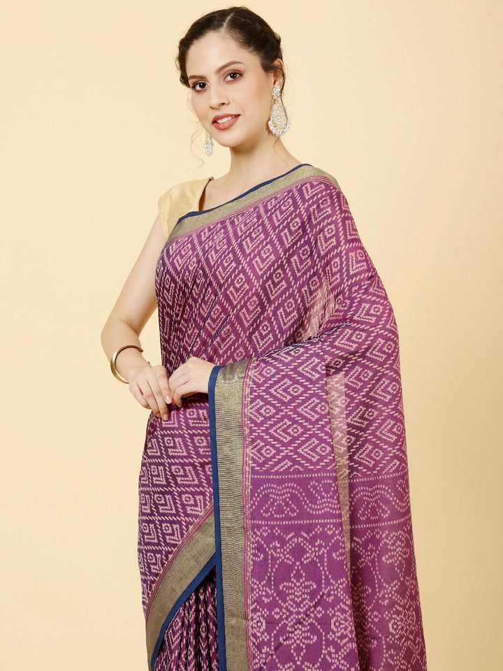 Printed Cotton Saree
