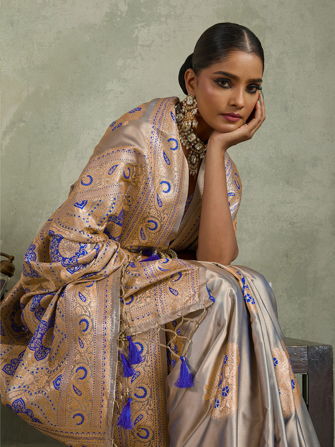 Woven Design Art Silk Saree