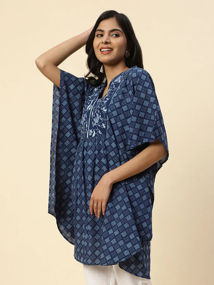 Printed Cotton Kaftan Kurti