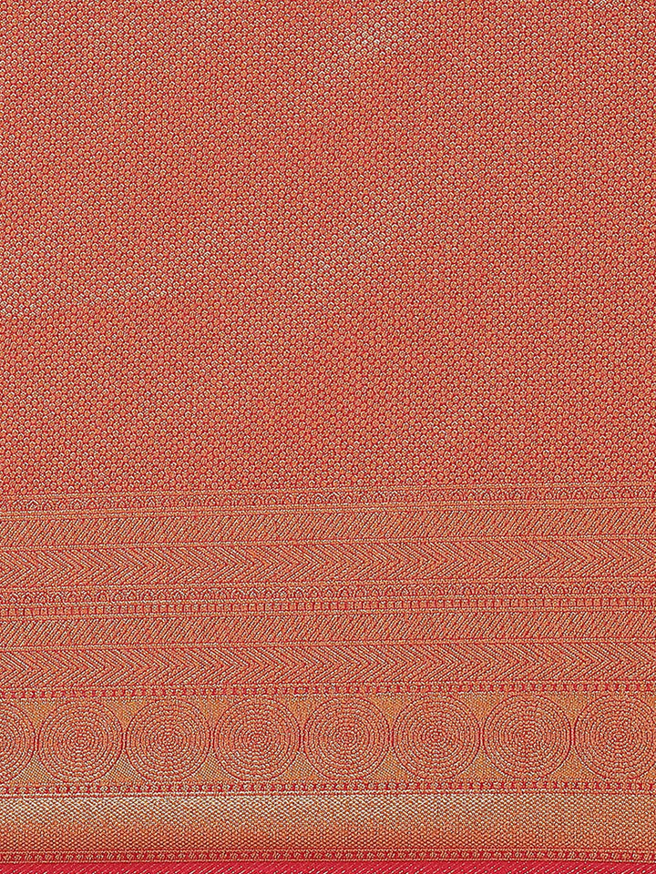 Brocade Zari Jaal Art Handloom Woven Saree