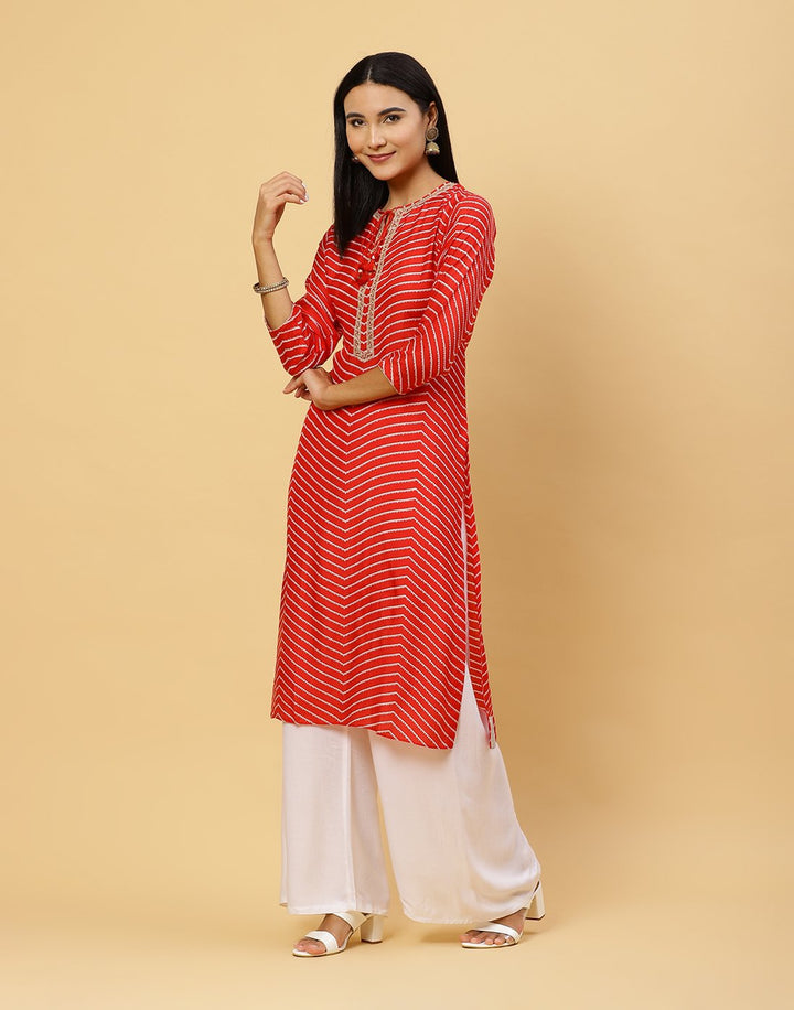 Printed Cotton Muslin Kurti