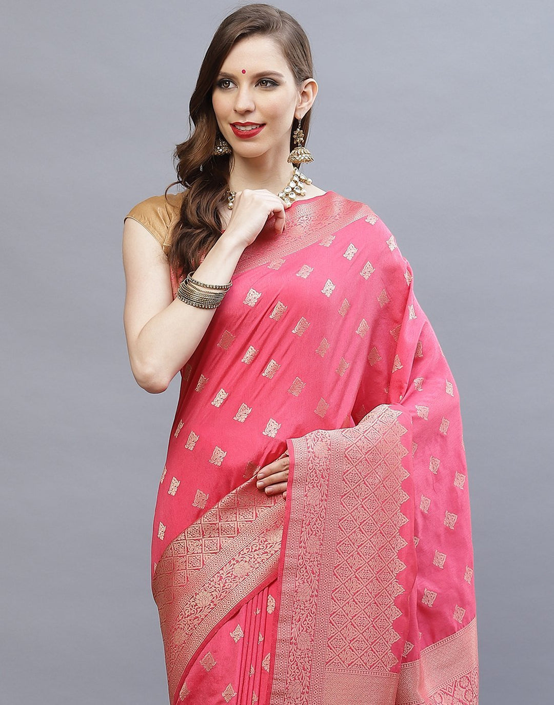 WOVEN ART HANDLOOM SAREE