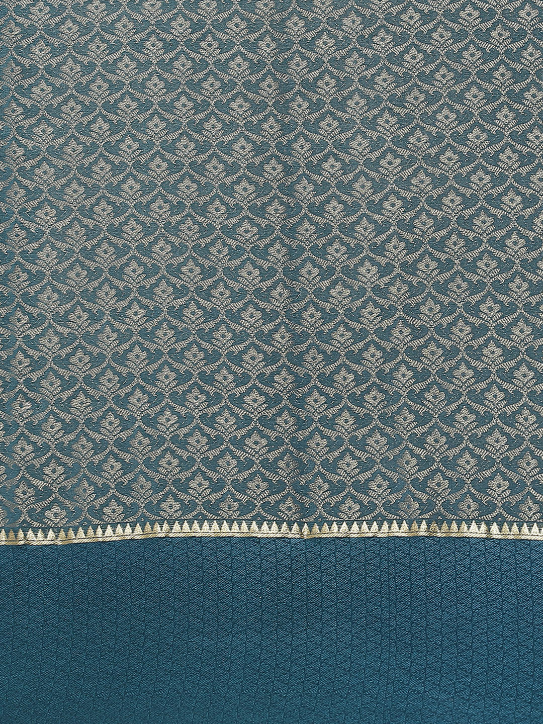 Brocade Zari Jaal Georgette Woven Saree