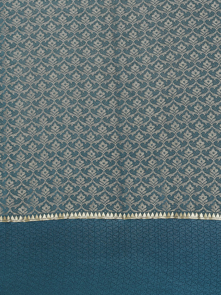 Brocade Zari Jaal Georgette Woven Saree