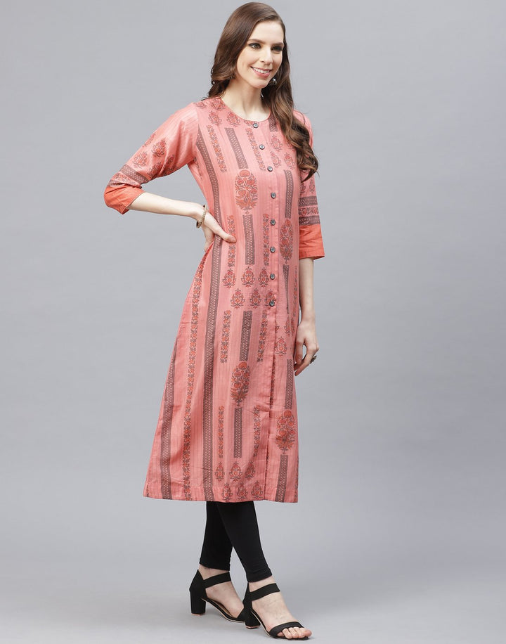 Straight Chanderi Kurta