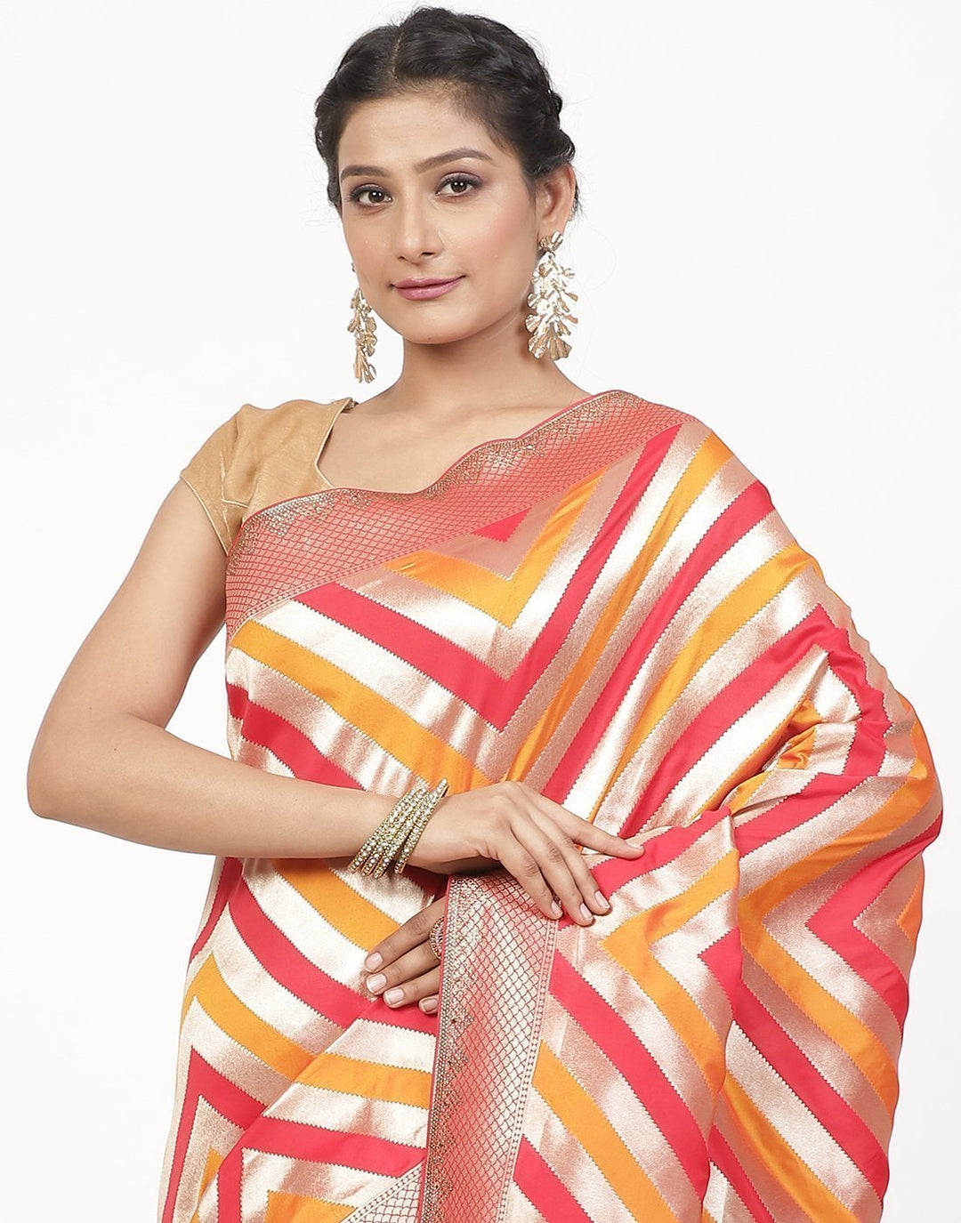 Banarasi Rani Silk Saree