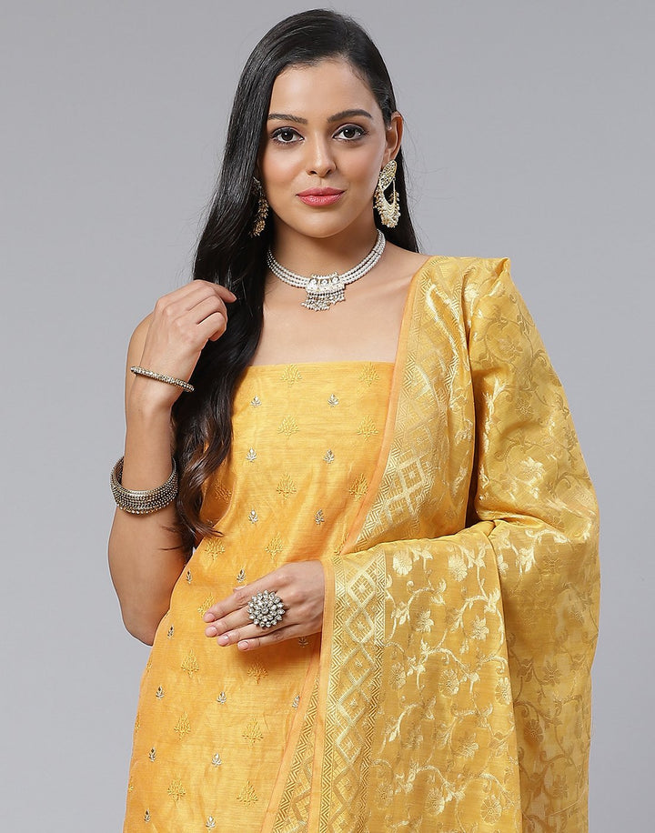 Chanderi Suit Set
