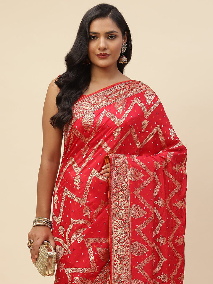 Stone Embroidered Banarasi Saree