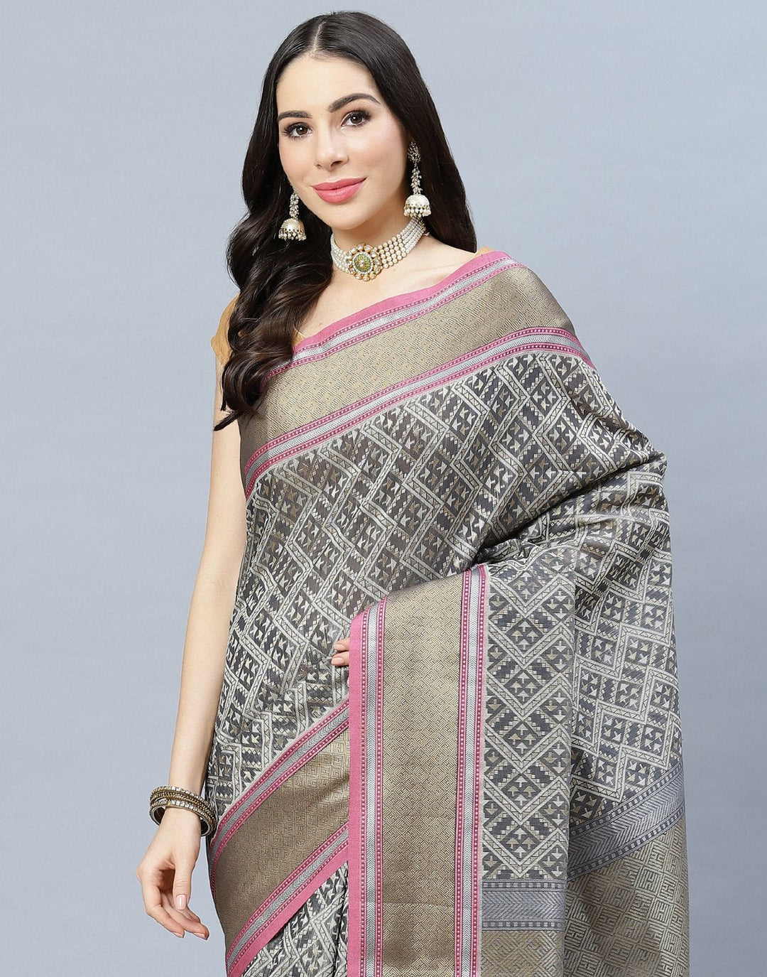 Woven Cotton Saree