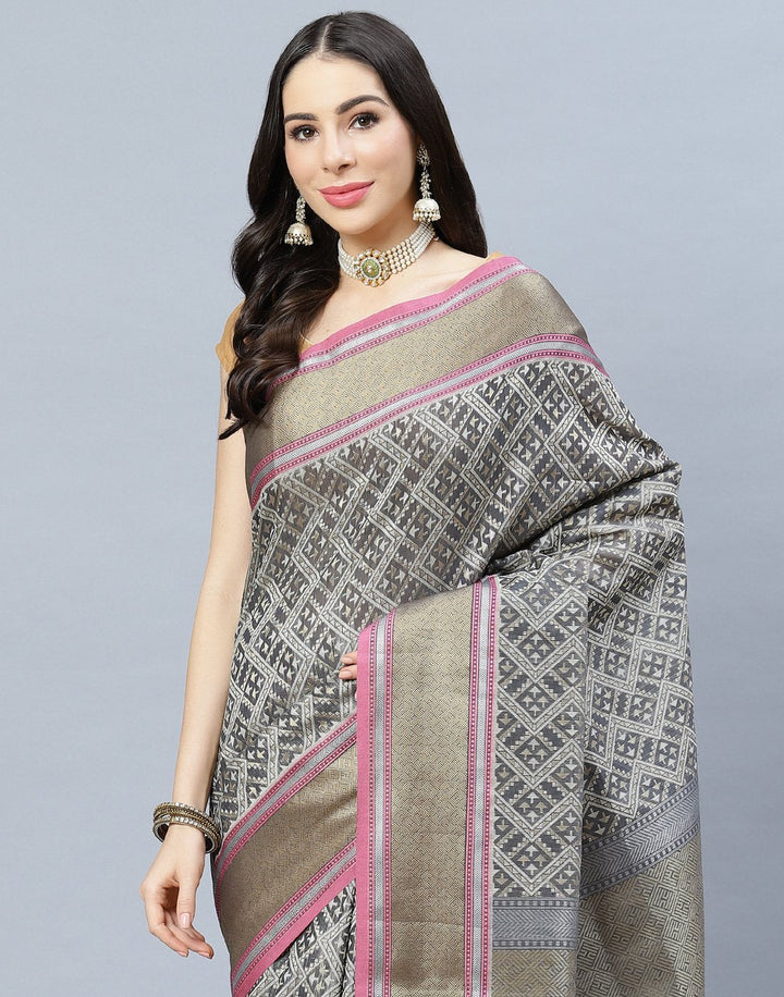Woven Cotton Saree
