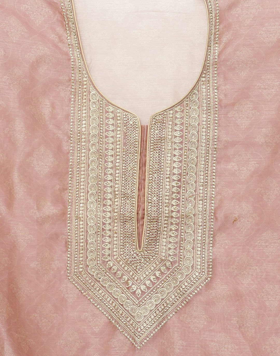 Chanderi Embroidered Suit piece