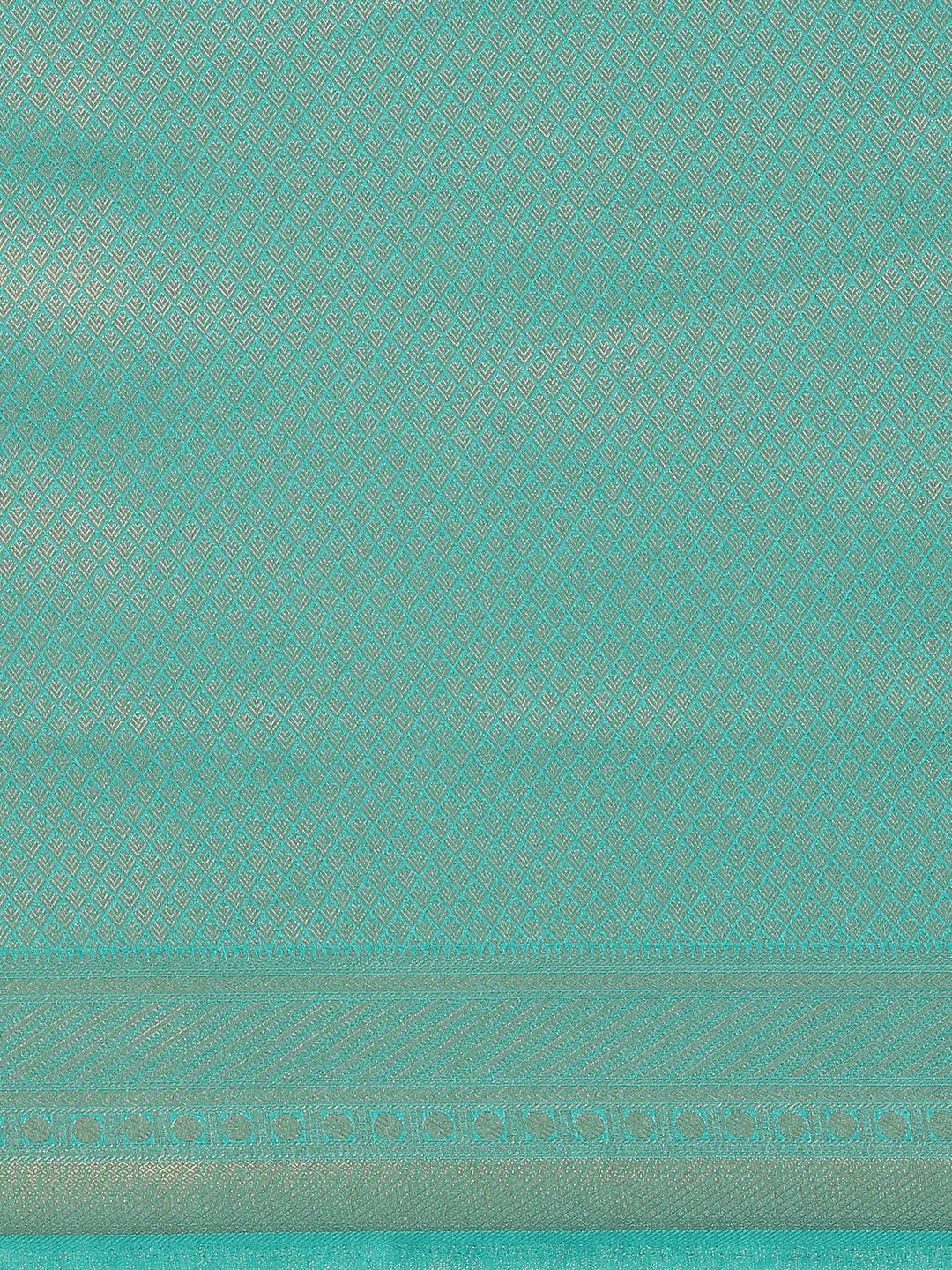 Brocade Zari Booti Art Handloom Woven Saree