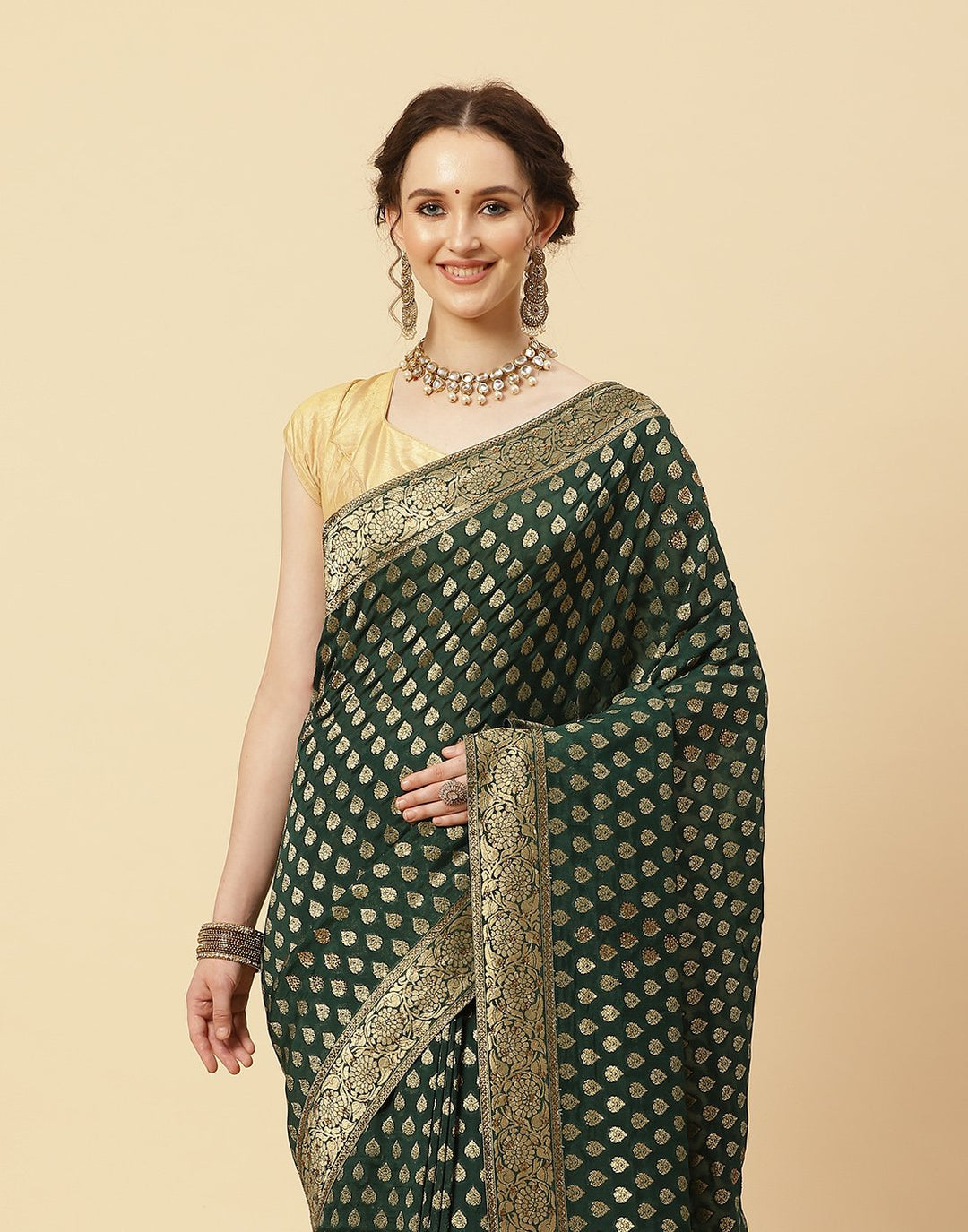 Embroidered Art Georgette Saree