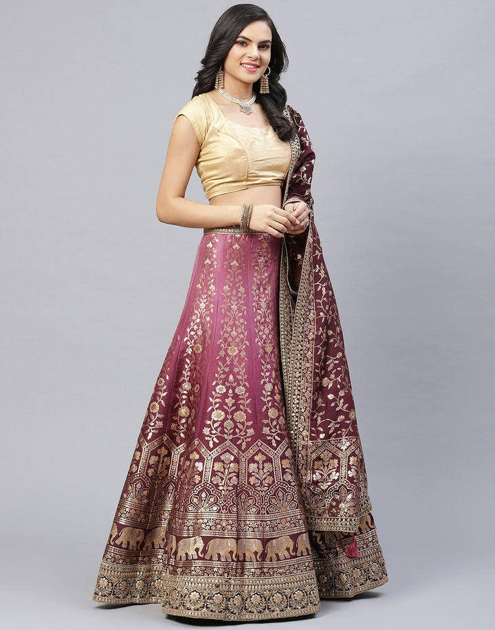 Banarsi Brocade Lehanga with Banarsi Dupatta