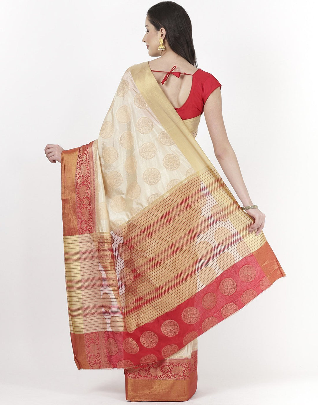 MBZ Meena Bazaar-Art Handloom Saree