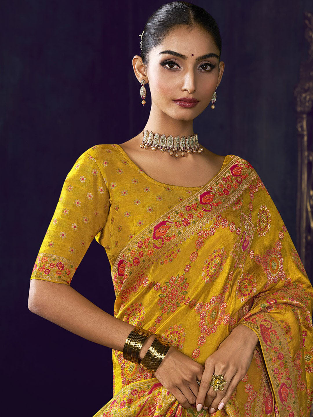 Woven Design Dola Silk Saree