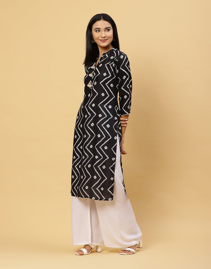 Printed Cotton Muslin Kurti