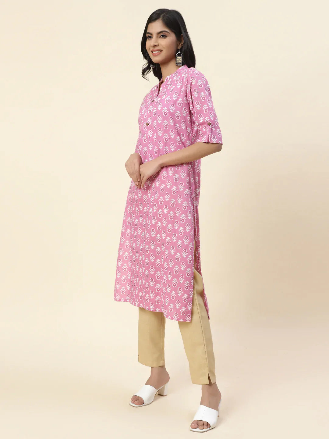 Printed Cotton Kurta