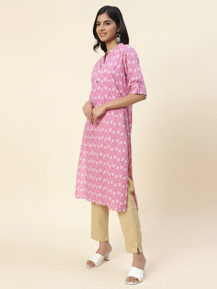 Printed Cotton Kurta