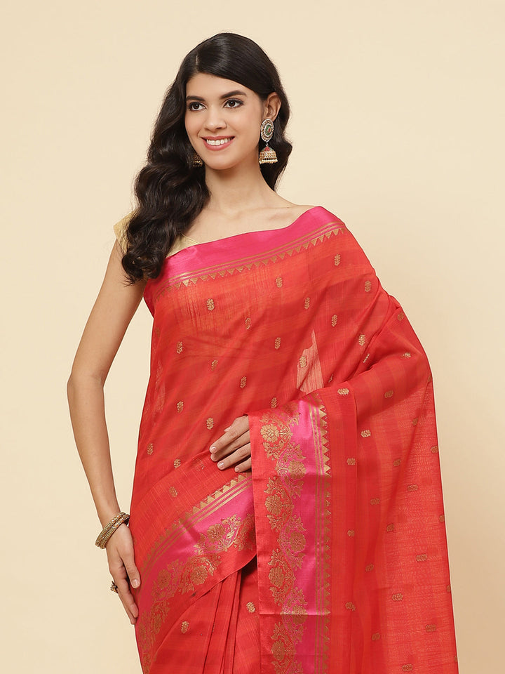 Cotton Wovn Saree