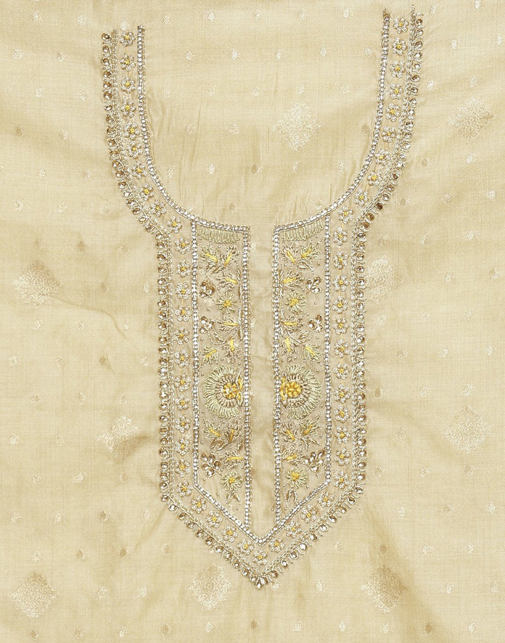 Chanderi Embroidered Suit piece
