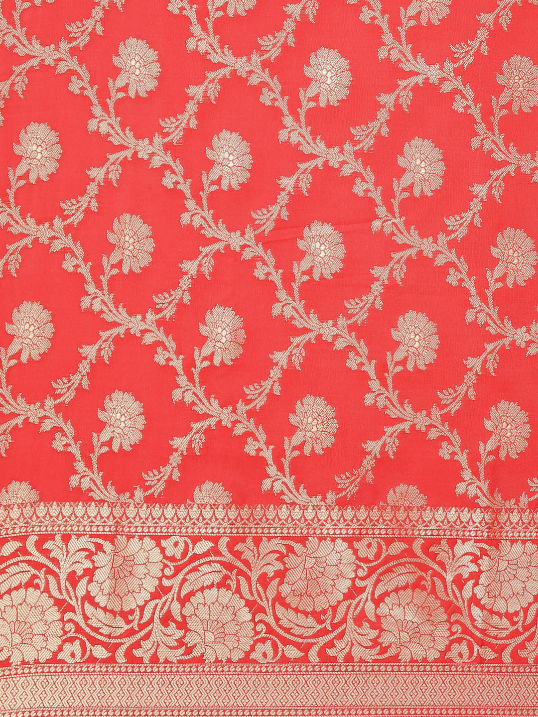 Cotton Saree with Zari Jaal